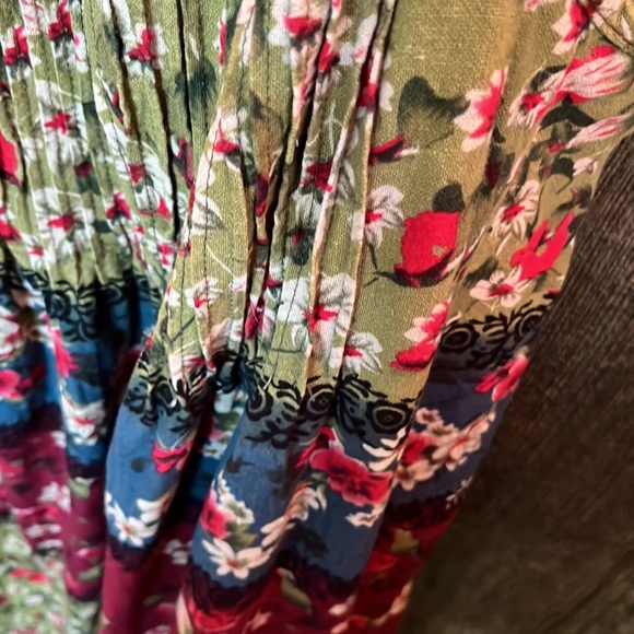 Casual and Lightweight Multi Pattern Dress with Adjustable Straps - Picture 6 of 8